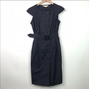 Michael Kors belted trench dress